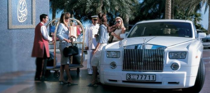 Burj Al Arab Rolls Royce Tranfser