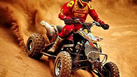 Tayo Aina Explores Dubai – Enjoy Bird Eye View of The Desert Quad Biking