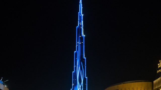 Burj Khalifa Welcomes Back Tourists To Dubai With A Spectacular Display On It’s LED Facade